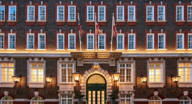 A Stay at Great Scotland Yard Hotel, London